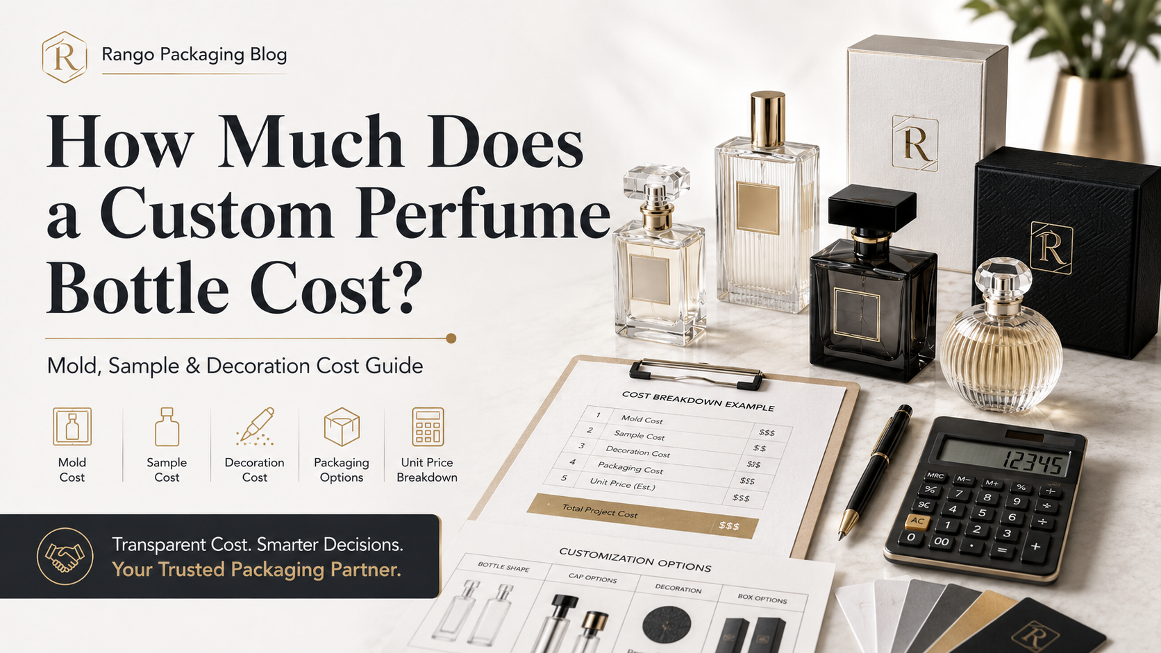 How Much Does a Custom Perfume Bottle Cost?