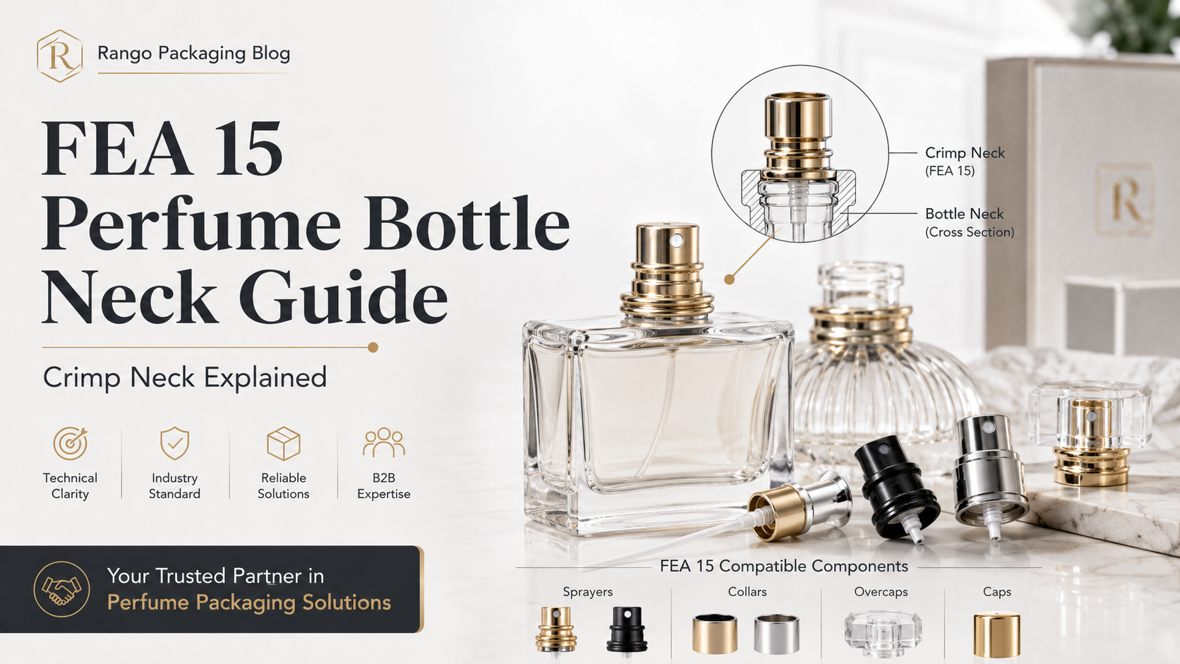 FEA 15 Perfume Bottle Neck Guide: Crimp Neck Explained