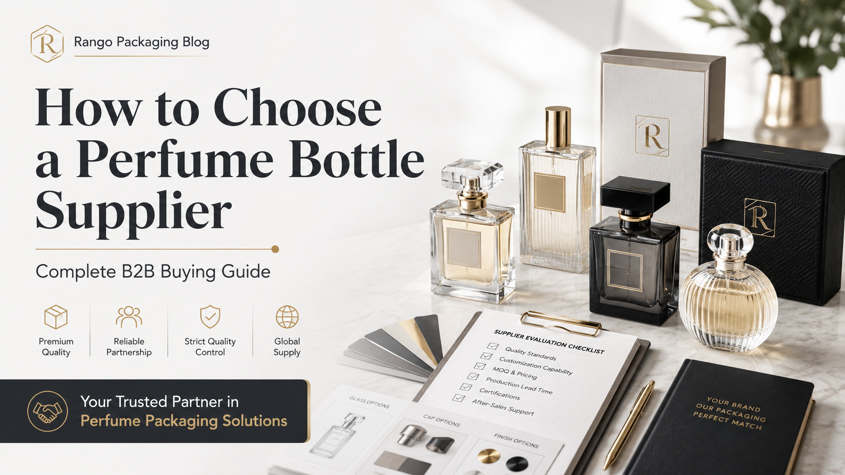 How to Choose a Perfume Bottle Supplier: Complete B2B Buying Guide