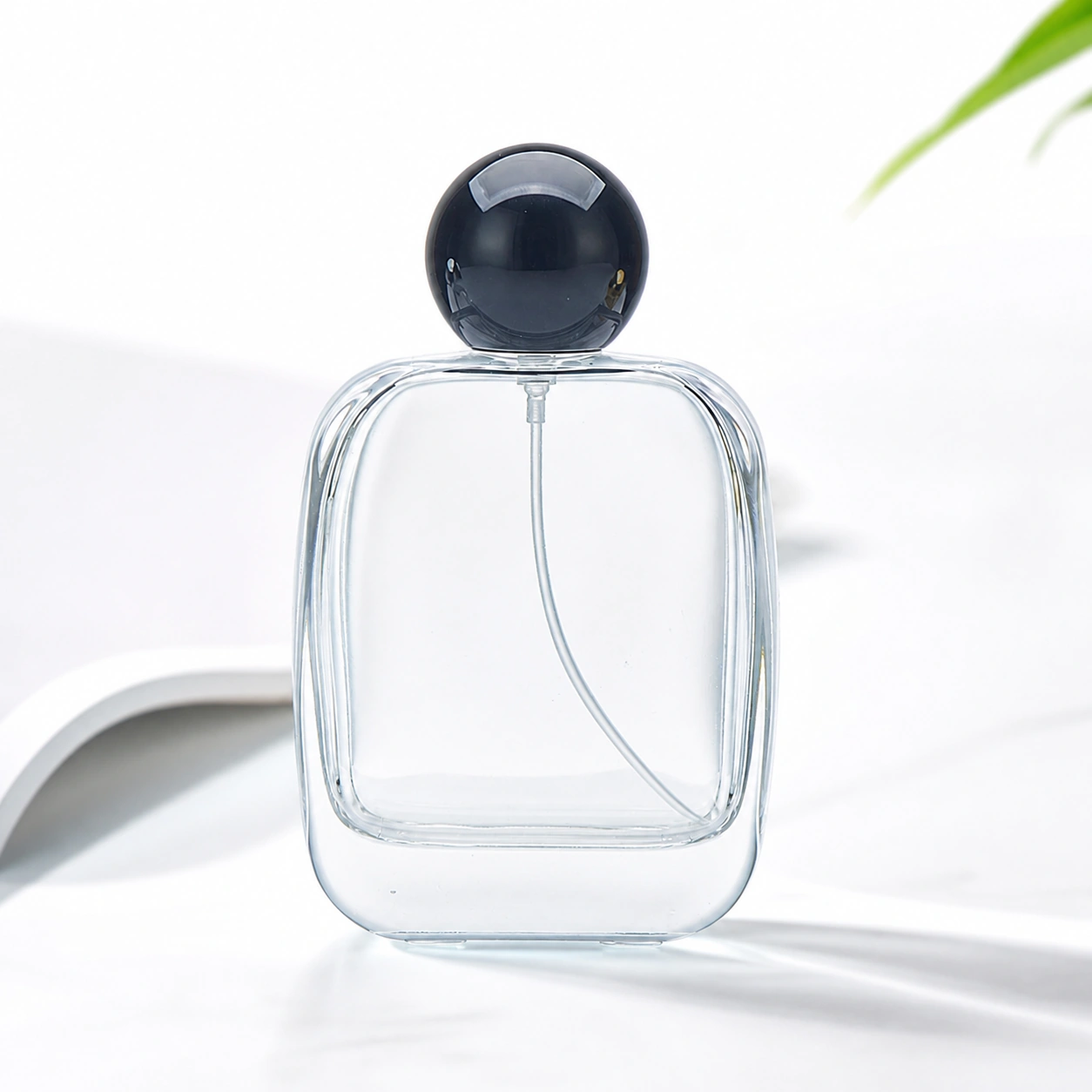 100ml Rounded Rectangular Glass Perfume Bottle